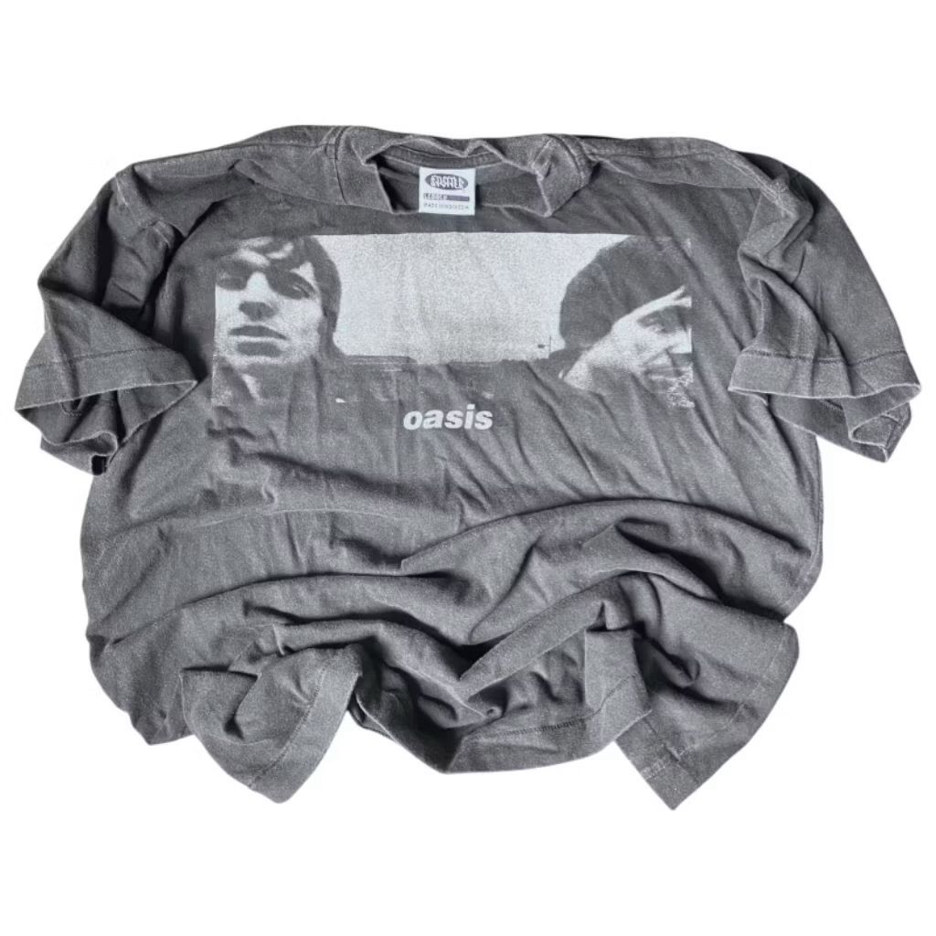 OASIS V2 FADED BLACK SHORTSLEEVE BY STUTTER LEGACY