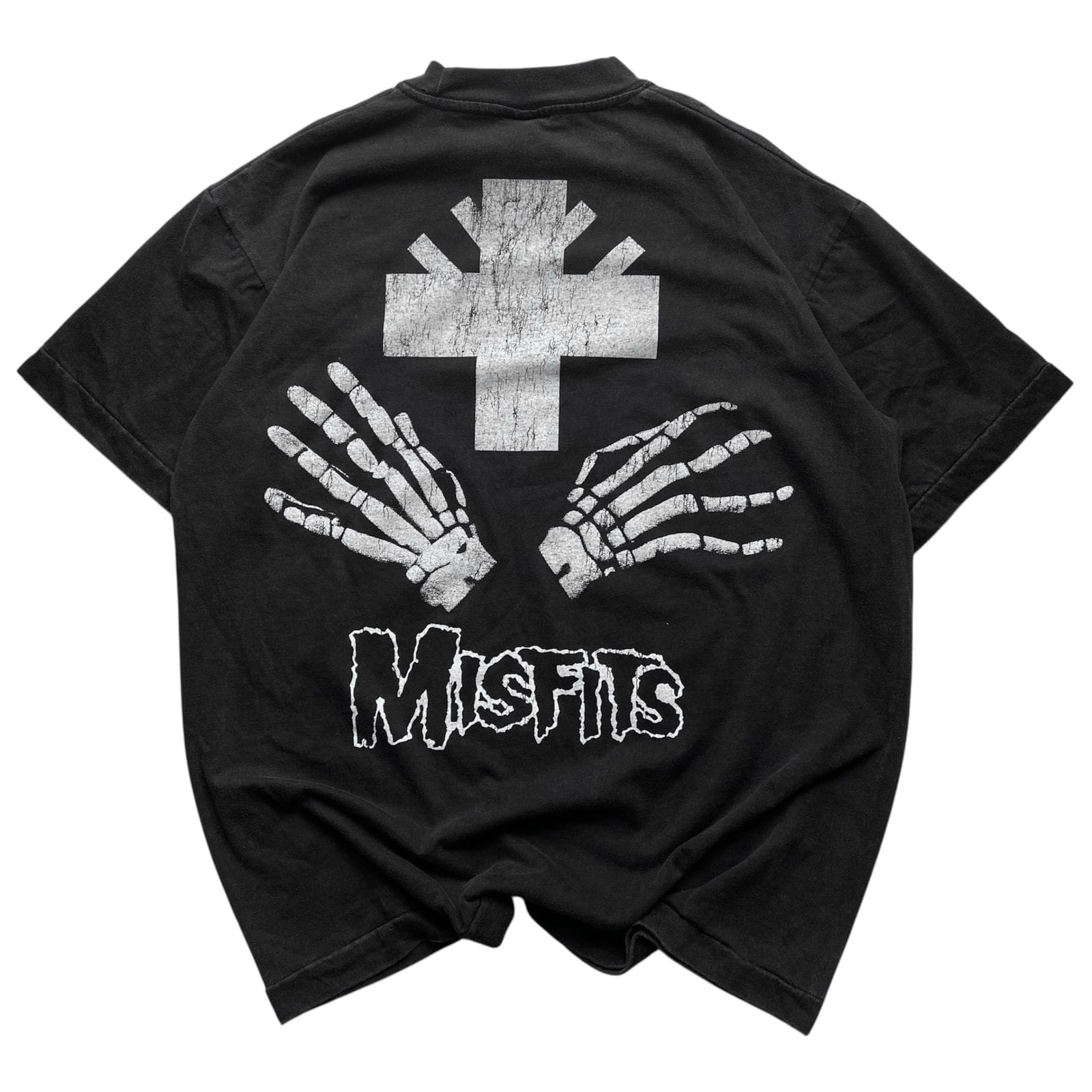 MISFITS TEE BLACK FADED SHORTSLEEVE BY STUTTER LEGACY
