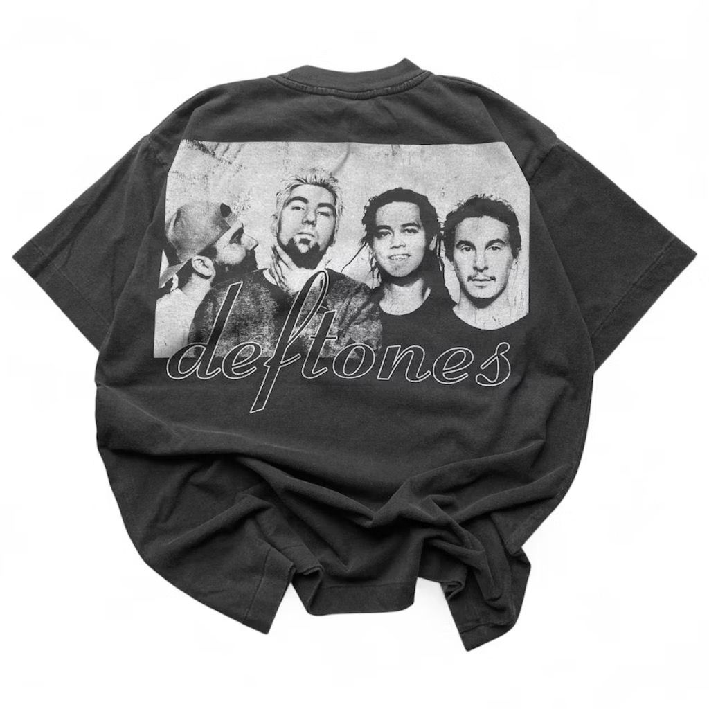 DEFTONES TEE BLACK FADED SHORTSLEEVE BY STUTTER LEGACY