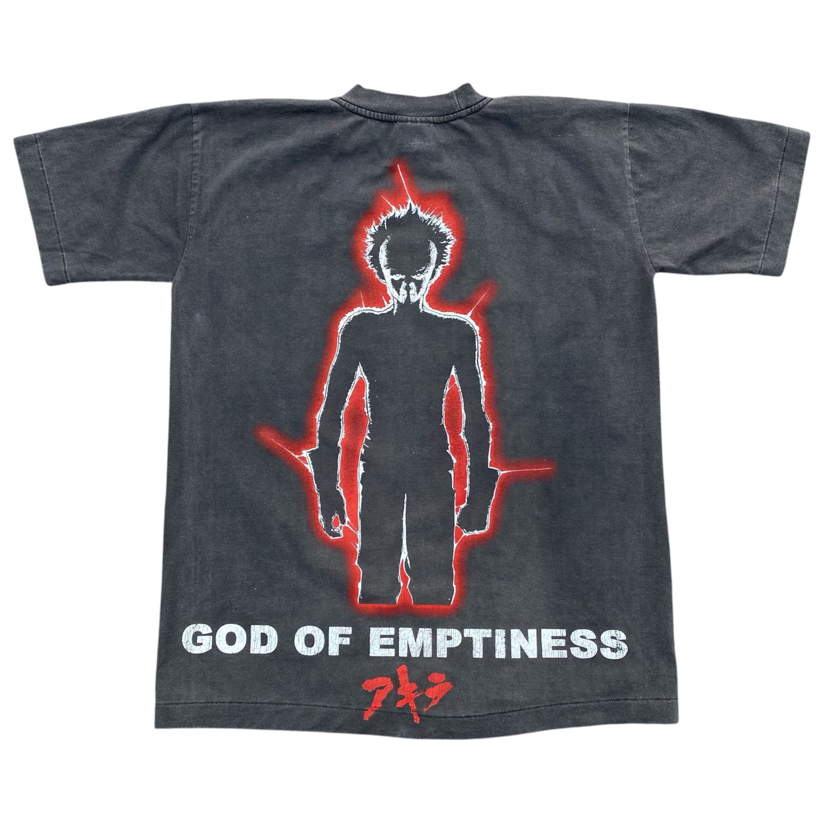 ANIME AKIRA TEE BLACK FADED SHORTSLEVEE BY STUTTER LEGACY