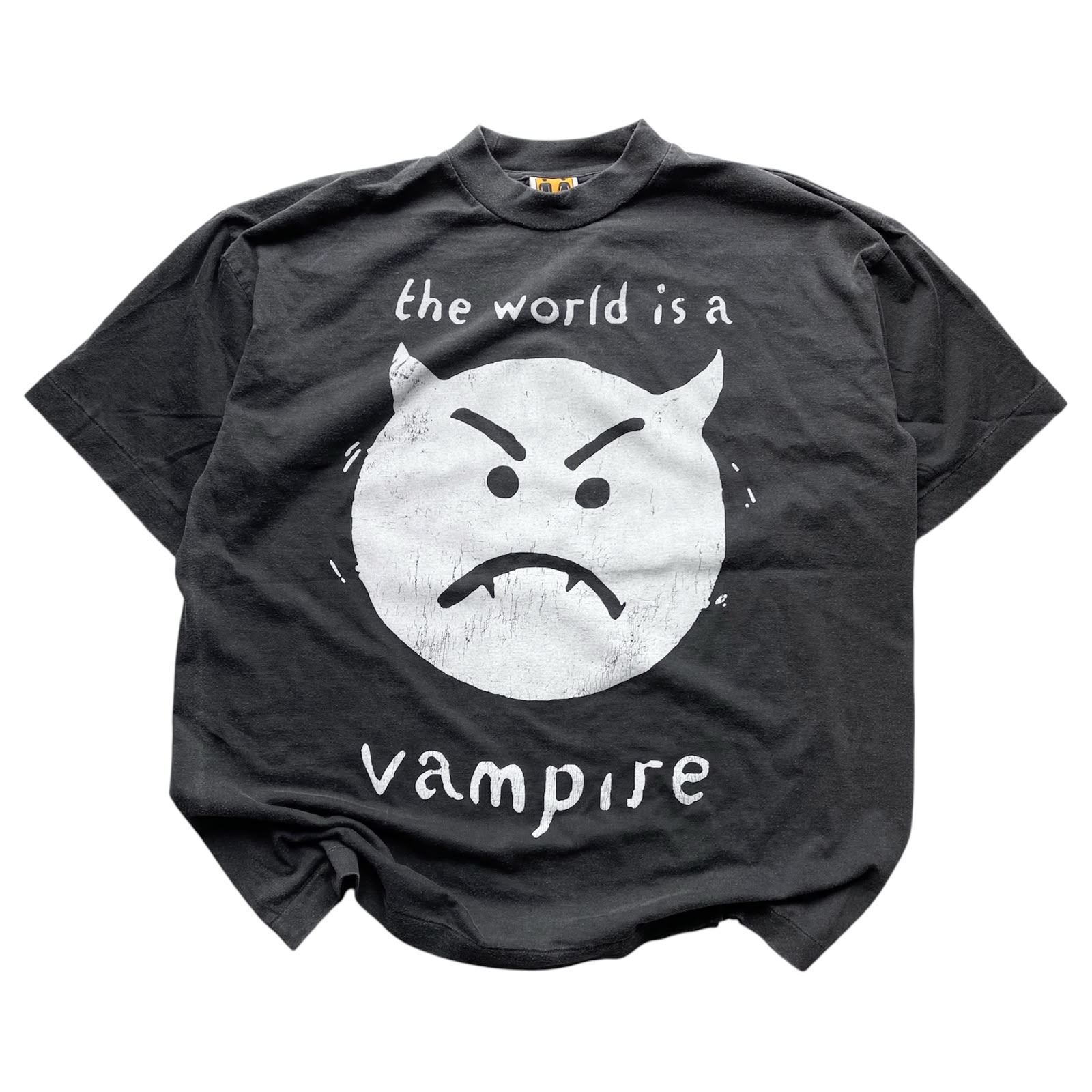 THE SMASHING PUMPKINS VAMPIRE FADED BLACK SHORTSLEEVE BY STUTTER LEGACY