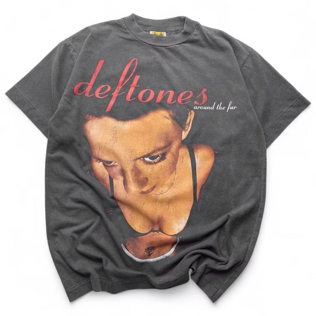 DEFTONES TEE BLACK FADED SHORTSLEEVE BY STUTTER LEGACY