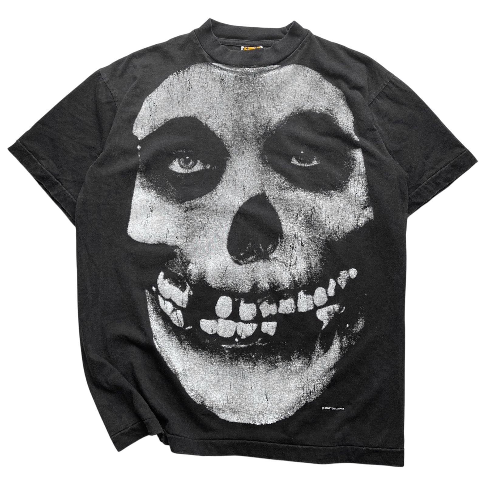 MISFITS TEE BLACK FADED SHORTSLEEVE BY STUTTER LEGACY
