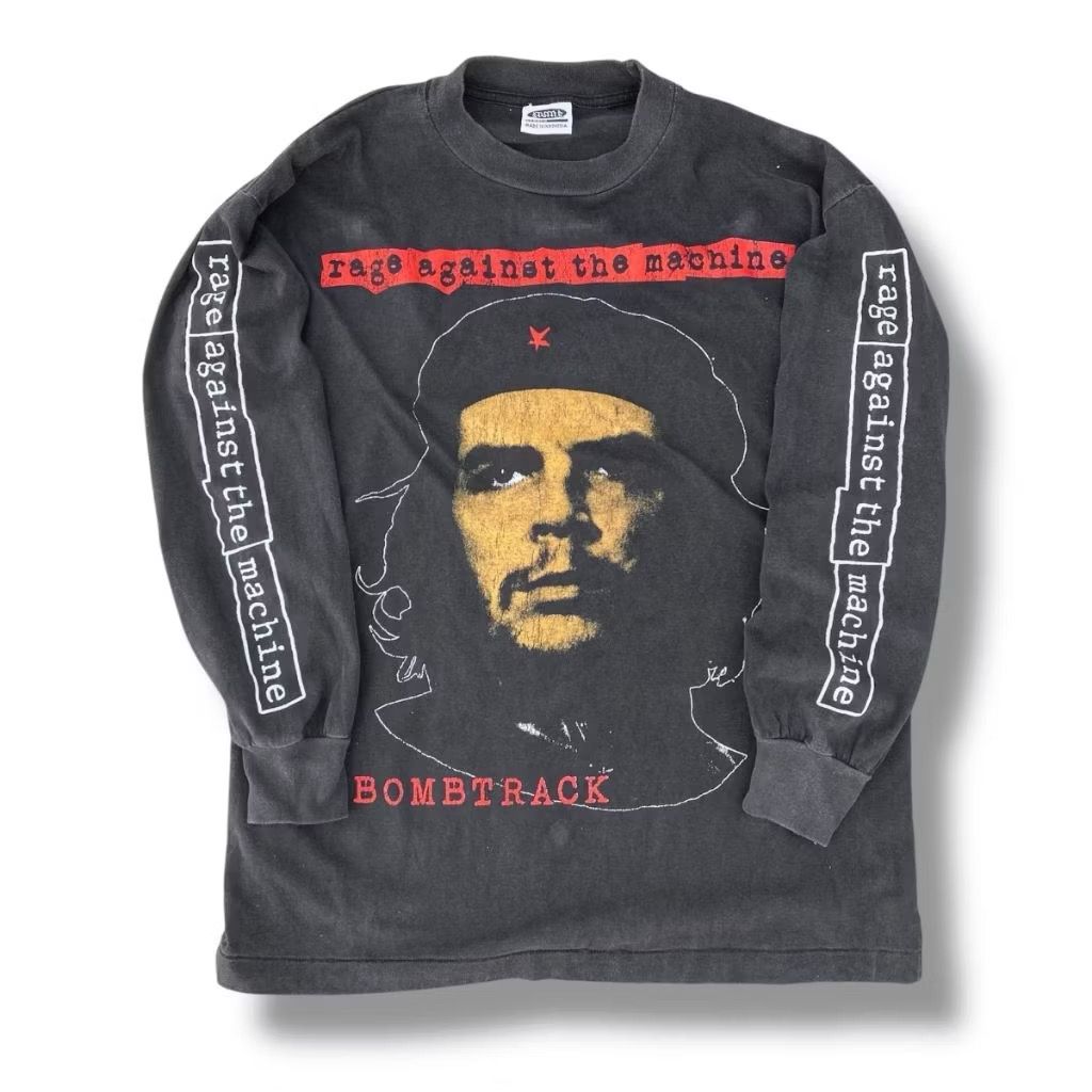 RAGE AGAINST THE MACHINE FADED BLACK LONGSLEEVE BY STUTTER LEGACY