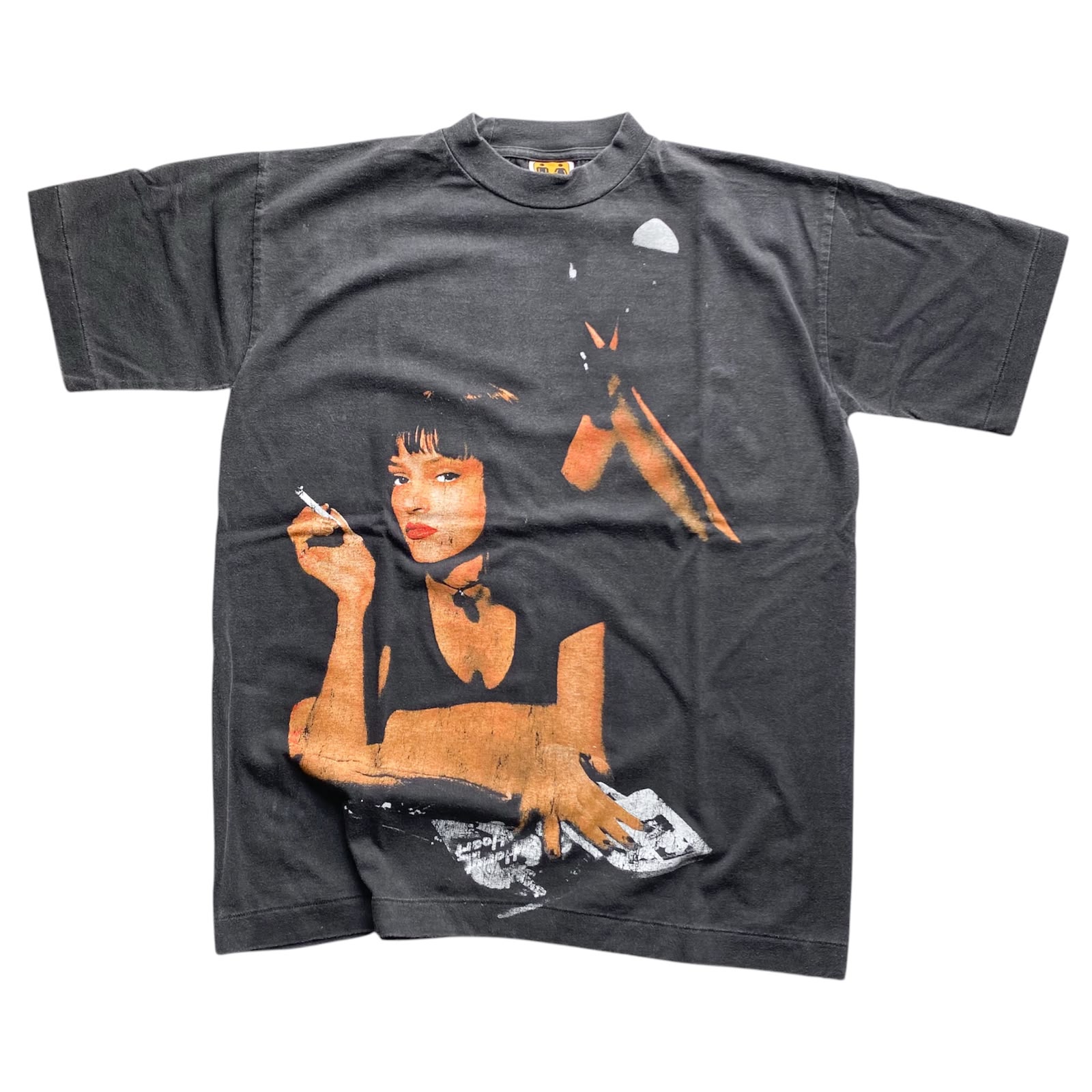 PULP FICTION FADED BLACK SHORTSLEEVE BY STUTTER LEGACY