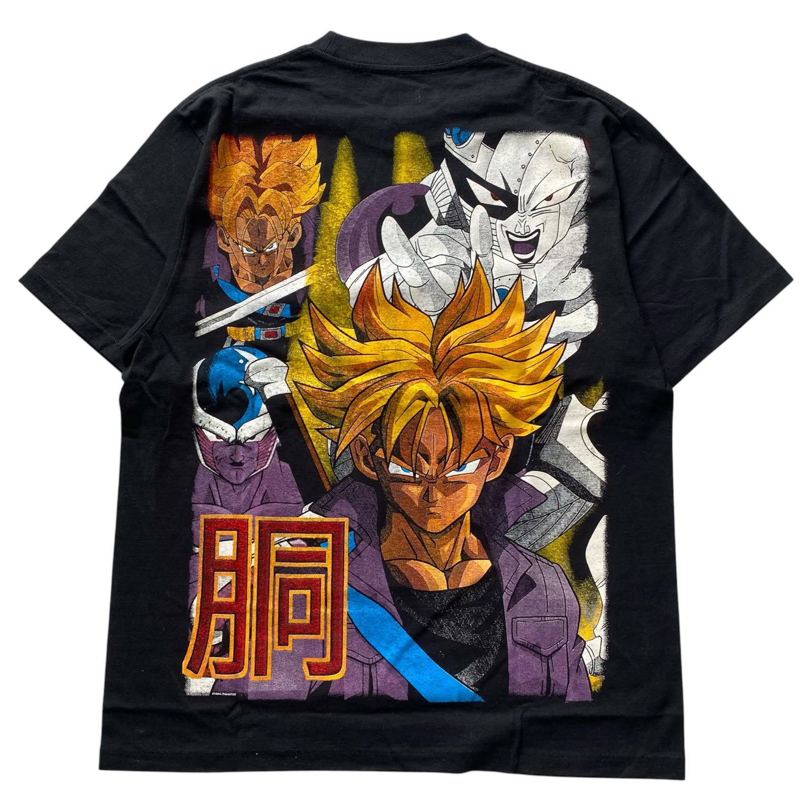 RARE ANIME TRUNKS SHORTSLEEVE BLACK BY YAMA THANATOS