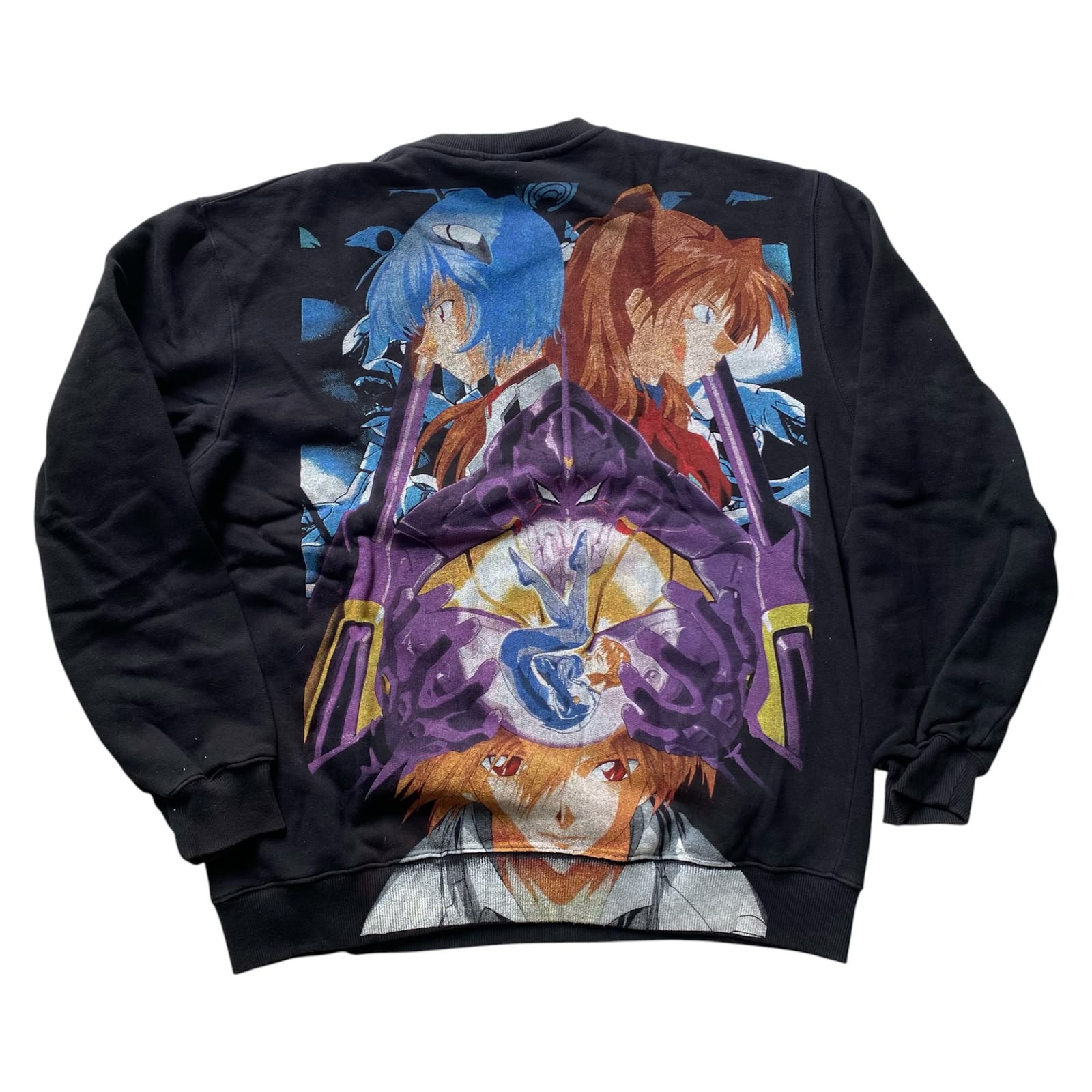 CREWNECK ANIME EVANGELION BY YAMA THANATOS