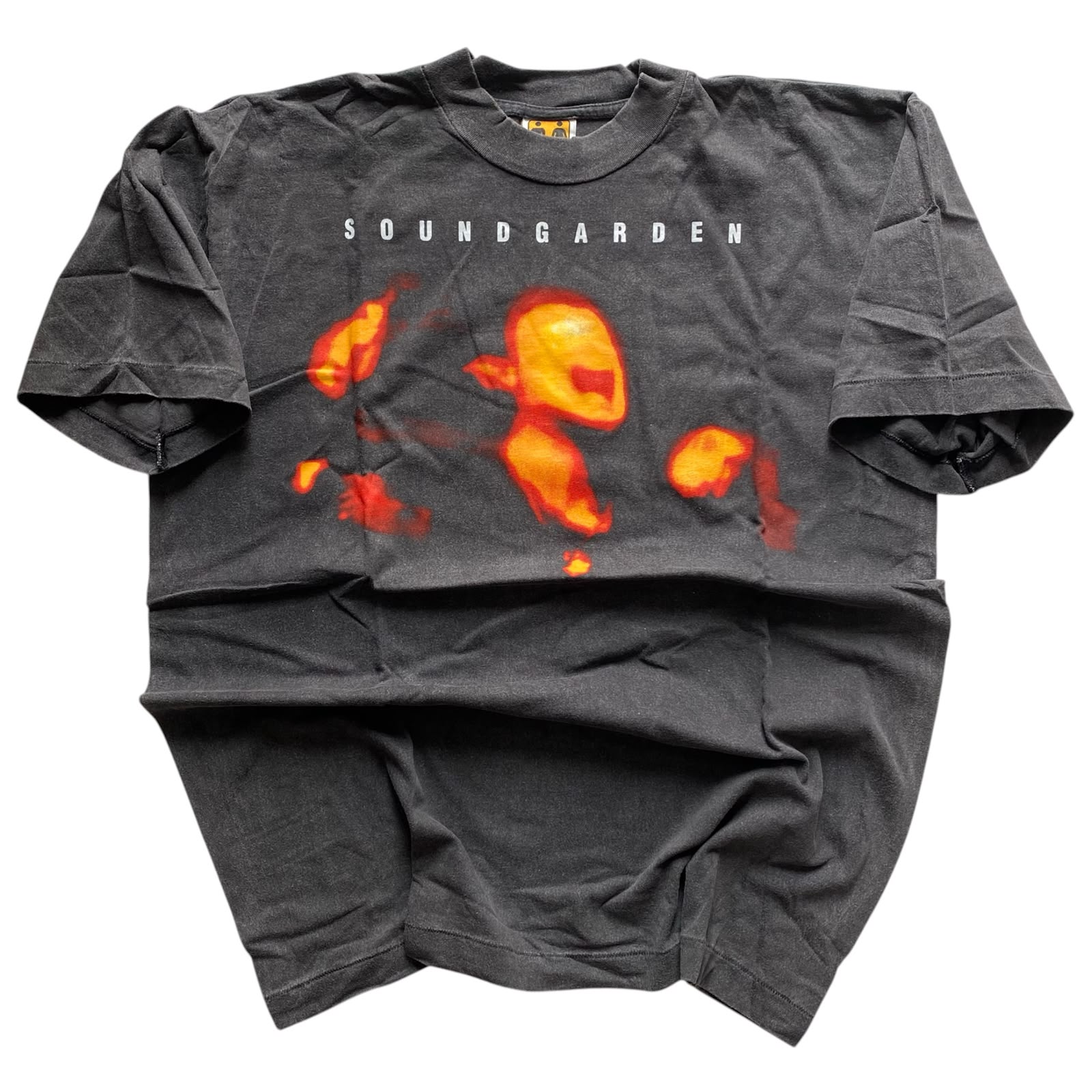 SOUNDGARDEN FADED BLACK SHORTSLEEVE BY STUTTER LEGACY