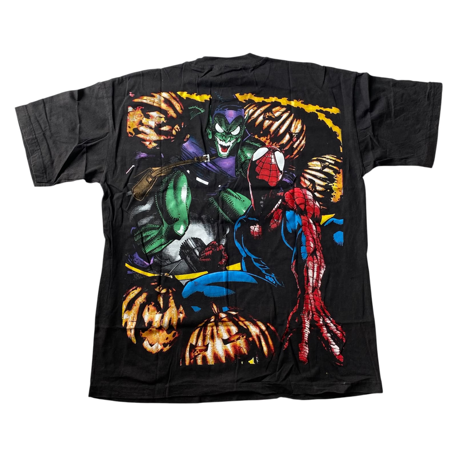 CARTOON SPIDERMAN VS GOBLIN FLIP ART BY YAMA THANATOS