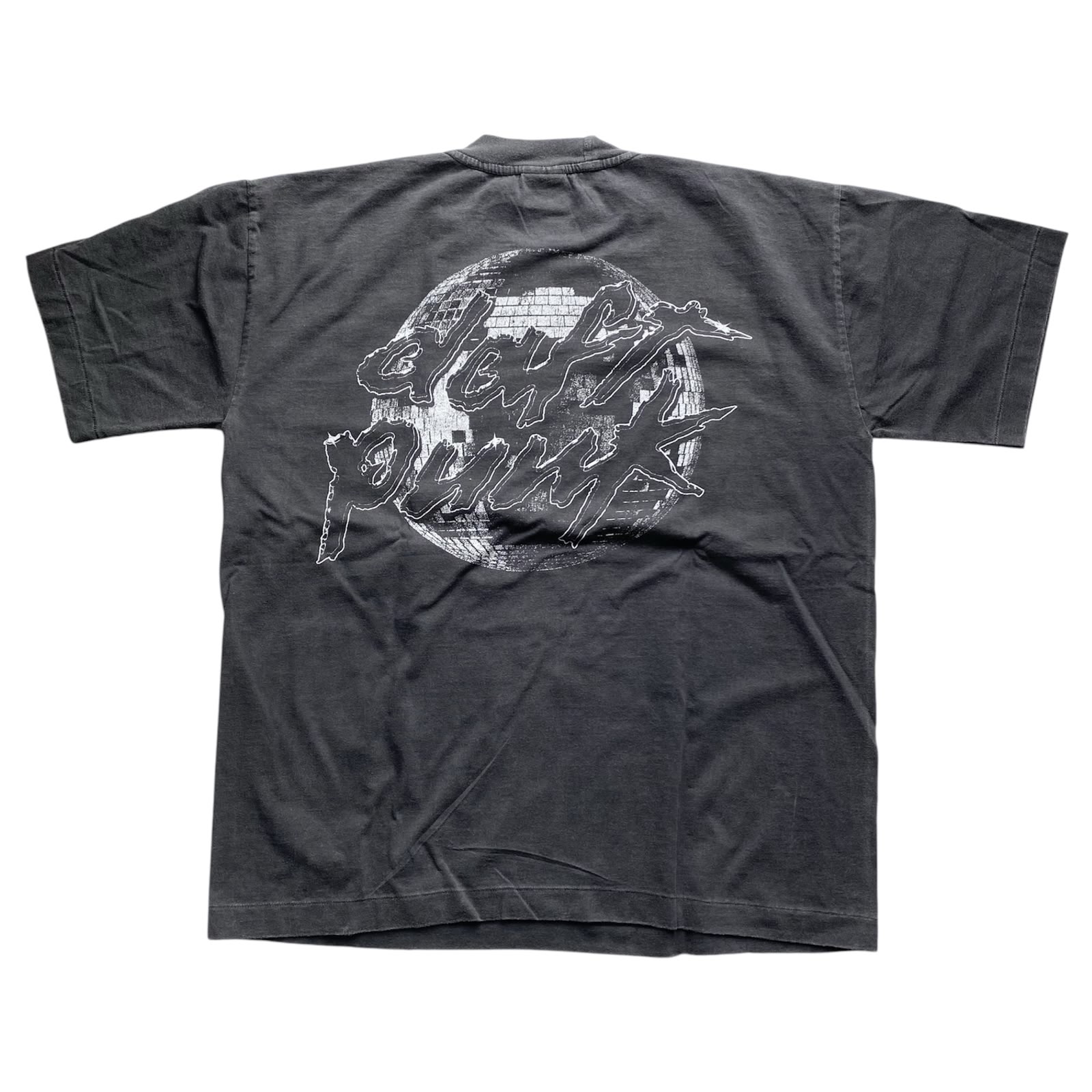 DAFT PUNK TEE BLACK FADED SHORTSLEEVE BY STUTTER LEGACY