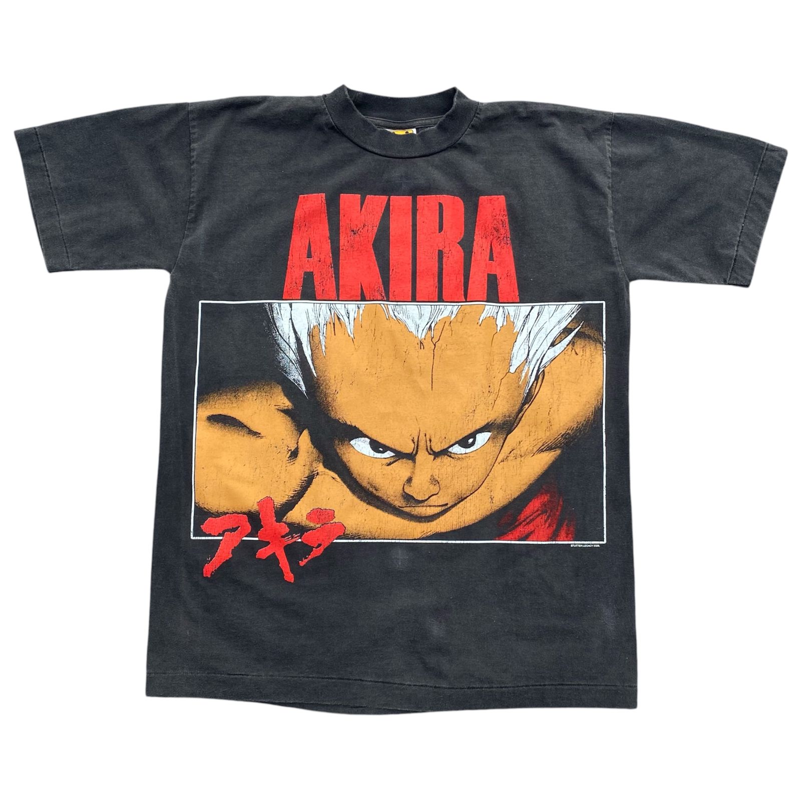 ANIME AKIRA TEE BLACK FADED SHORTSLEVEE BY STUTTER LEGACY