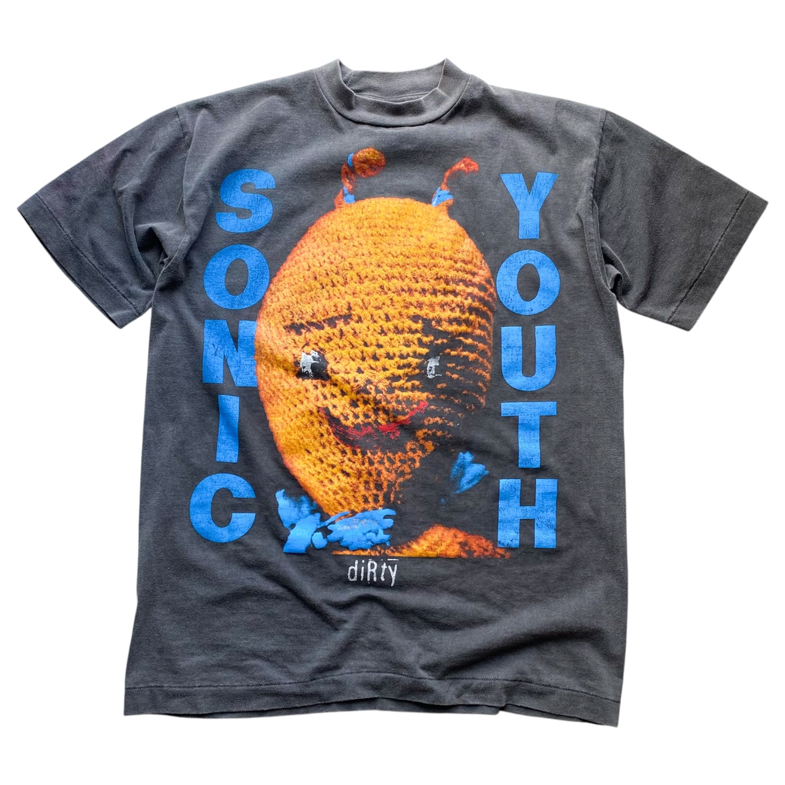 SONIC YOUTH FADED BLACK SHORTSLEEVE BY STUTTER LEGACY