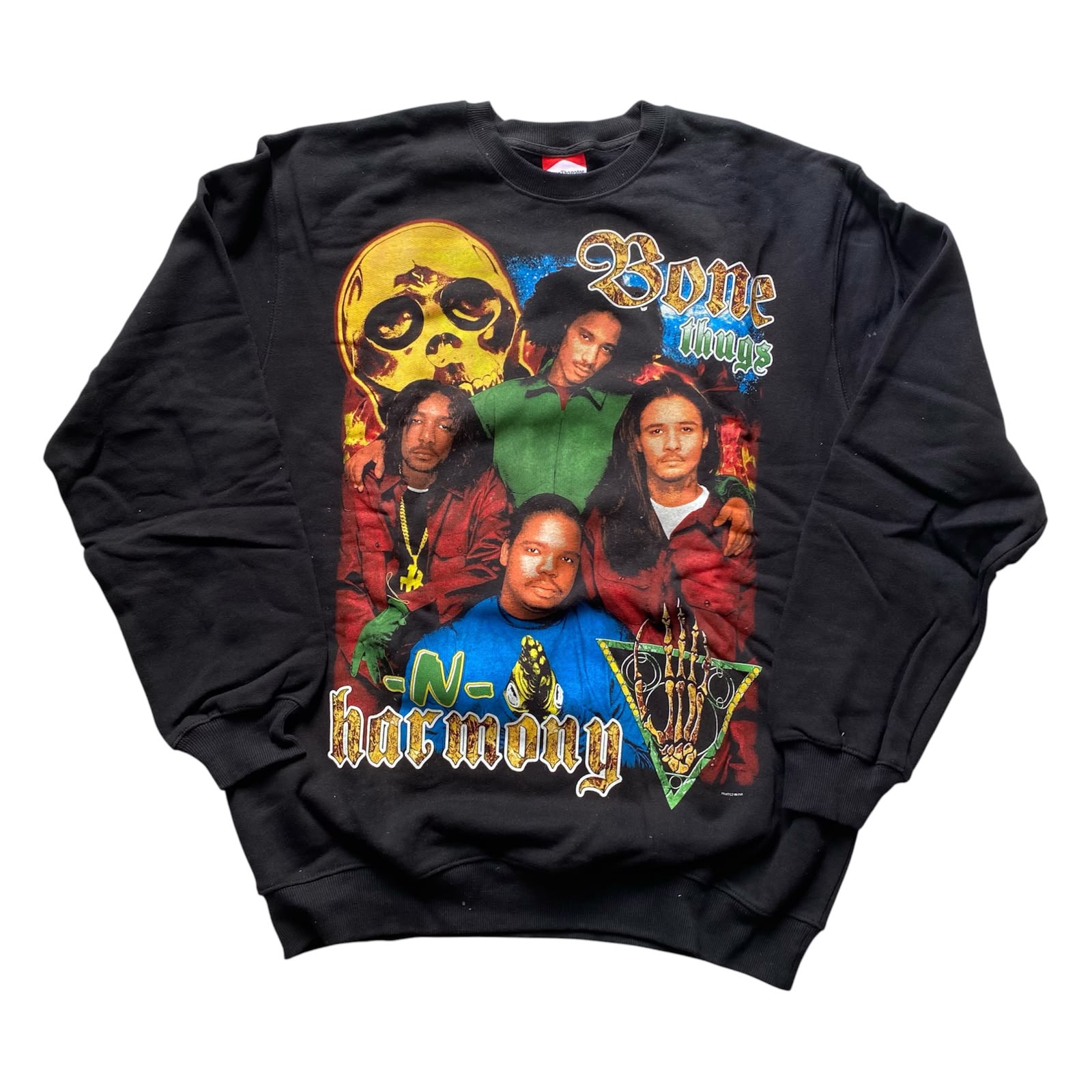 CREWNECK RAPTEES BONE THUGS N HARMONY BY YAMA THANATOS