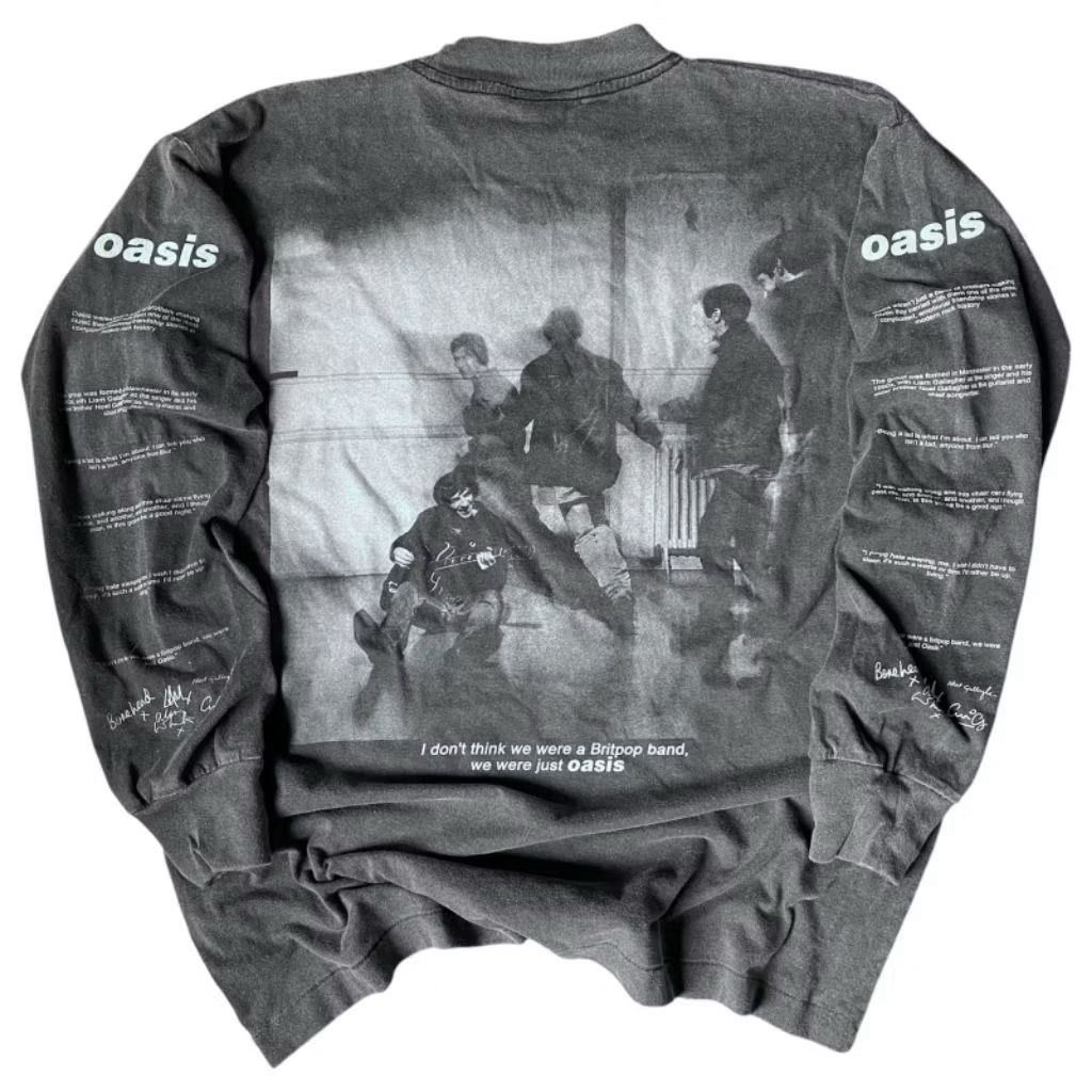 OASIS V2 FADED BLACK LONGSLEEVE BY STUTTER LEGACY