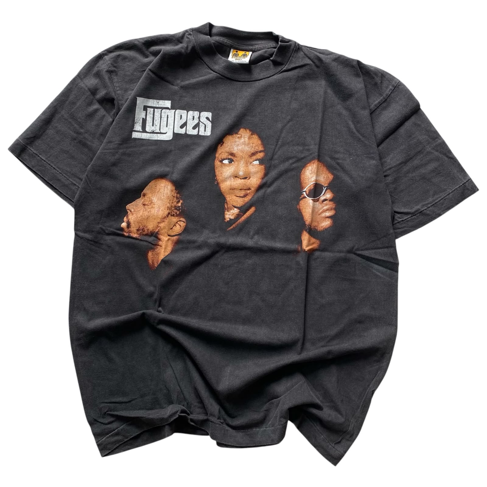 FUGEES FADED BLACK SHORTSLEEVE BY STUTTER LEGACY